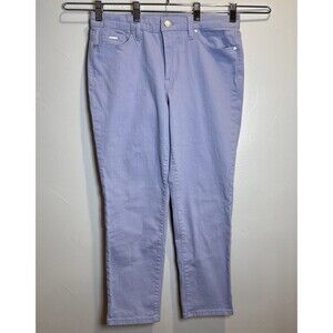 Nine West Lilac Gramercy Crop Pants Women’s Size 6